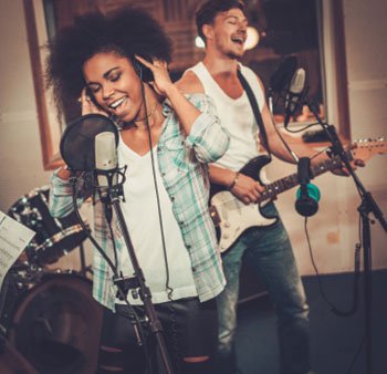 Studio session